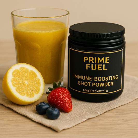 Immune boosting shot powder